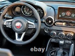 2018 Fiat 124 Spider Lusso, leather seats and steering wheel