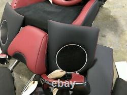 2018 Subaru BRZ tS Red Stitch Interior Set Seat Steering Wheel Trim OEM 0204
