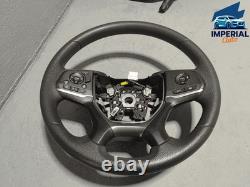 2019-2020 Honda Pilot LX Vinyl Steering Wheel With Switch Button OEM