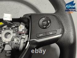 2019-2020 Honda Pilot LX Vinyl Steering Wheel With Switch Button OEM