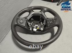2019-2020 Honda Pilot LX Vinyl Steering Wheel With Switch Button OEM
