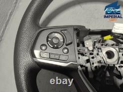 2019-2020 Honda Pilot LX Vinyl Steering Wheel With Switch Button OEM
