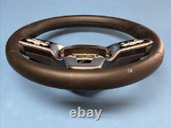 2020-2022 Mercedes-Benz GLE GLS Black Leather Steering Wheel 0004605902 OEM