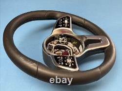 2020-2022 Mercedes-Benz GLE GLS Black Leather Steering Wheel 0004605902 OEM