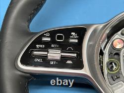 2020-2022 Mercedes-Benz GLE GLS Black Leather Steering Wheel 0004605902 OEM