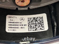 2020-2022 Mercedes-Benz GLE GLS Black Leather Steering Wheel 0004605902 OEM