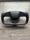 2021-2025 Tesla Model S X Yoke Steering Wheel Black Oem 1622612-00-g