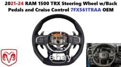 2021-24 RAM 1500 TRX Steering Wheel withBack Pedals and Cruise Control 7FX561TRAA