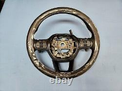 23-24 HONDA ACCORD TOURING DRIVER STEERING WHEEL BLACK LEATHER With PADDLES OEM