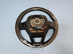 23-24 HONDA ACCORD TOURING DRIVER STEERING WHEEL BLACK LEATHER With PADDLES OEM