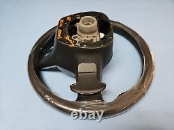 23-24 HONDA ACCORD TOURING DRIVER STEERING WHEEL BLACK LEATHER With PADDLES OEM