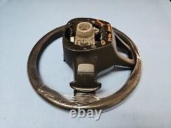 23-24 HONDA ACCORD TOURING DRIVER STEERING WHEEL BLACK LEATHER With PADDLES OEM