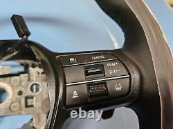 23-24 HONDA ACCORD TOURING DRIVER STEERING WHEEL BLACK LEATHER With PADDLES OEM