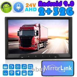 24V Truck 8 HD Android 9.0 Car Player WIFI 2 USB BT4.0 Steering Wheel Control