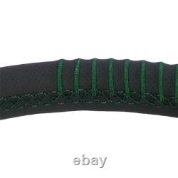3-Spoke 20 Steering Wheel Year Anniversary Black Perforated Leather Reinforced