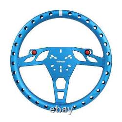 350mm/13.75 Machined Aluminum Vms Racing Ultra Lightweight Race Steering Wheel B