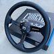 350mm 14 Black Leather Steering Wheel Toyota, Jdm, Honda, Universal Fit Golf