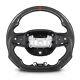 3k Carbon Fiber Steering Wheel For Jeep Grand Cherokee 2014-2024 Leather Grips
