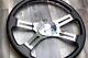 4 Spoke Steering Wheel 18 Inch Black Freightliner, Kenworth, Peterbilt, Volvo