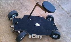 4 Wheel Steering Doorway Dolly 4 Professional Film With seat & Track Wheels