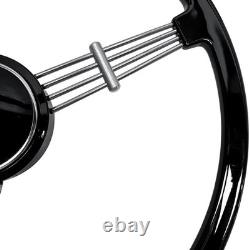 400mm Vintage Iron 3 Spoke Banjo Vintage Classic Steering Wheel For Porsche 356