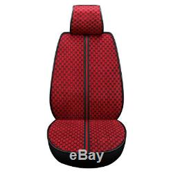 5-Seat Car Seat Cover Protector Cushion Full Set Universal Front+Rear Waterproof
