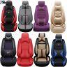 5-sits Universal Car Seat Cover Pu Leather Front Rear Accessories Sit Cushion Us