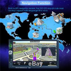 7 TFT Car Bluetooth MP5 Player GPS Navigation FM Radio Steering Wheel Control