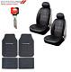 7 Pc Dodge Car Truck Suv All Weather Floor Mats Seat Covers Steering Wheel Cover