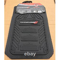 7 pc Dodge Car Truck Suv All Weather Floor Mats Seat Covers Steering Wheel Cover
