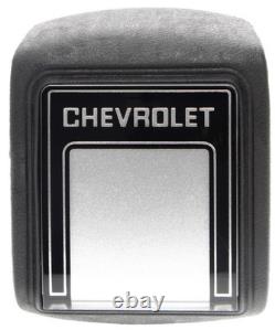 78-87 Chevy Truck Black Original Deluxe Steering Wheel withSilver Horn Cap