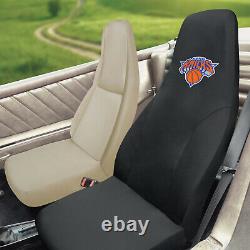 7PC NBA New York Knicks Car Truck Floor Mats Seat Covers Steering Wheel Cover