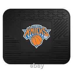 7PC NBA New York Knicks Car Truck Floor Mats Seat Covers Steering Wheel Cover