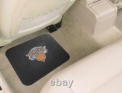 7PC NBA New York Knicks Car Truck Floor Mats Seat Covers Steering Wheel Cover