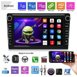 8'' Android 9.1 Car Stereo MP5 Radio Player GPS Wifi Steering Wheel Control