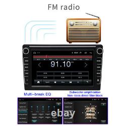 8'' Android 9.1 Car Stereo MP5 Radio Player GPS Wifi Steering Wheel Control