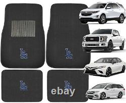 8P MLB Los Angeles Dodgers Car Truck Floor Mats Seat Covers Steering Wheel Cover