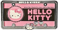 8pc Sanrio Hello Kitty Pink Car Floor Mats Steering Wheel Cover & Seat Covers