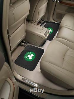 8pc Set NBA Boston Celtics Car Truck Seat Covers Floor Mats Steering Wheel Cover