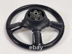 90-94 CHEVROLET LUMINA APV EURO FAUX LEATHER STEERING WHEEL 3 SPOKE With HORN PAD