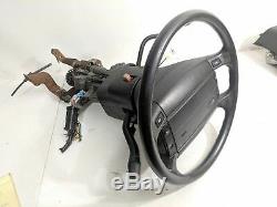 92-96 Bronco F150 F250 Steering Wheel Column Tilt Indicator Cruise OD Airbag OEM