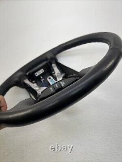 98-01 Dodge Ram 1500 2500 Leather Wrapped Steering Wheel Genuine OEM Mopar Black