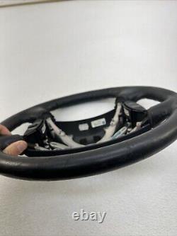 98-01 Dodge Ram 1500 2500 Leather Wrapped Steering Wheel Genuine OEM Mopar Black