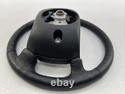 98-01 Dodge Ram 1500 2500 Leather Wrapped Steering Wheel Genuine OEM Mopar Black