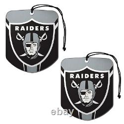 9PC NFL Las Vegas Raiders Car Truck Floor Mats Seat Covers Steering Wheel Cover