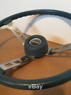 AMC Jeep Truck Honcho Levi Wagoneer CJ Factory Blue Steering Wheel Original Oem