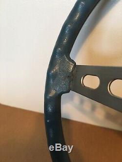 AMC Jeep Truck Honcho Levi Wagoneer CJ Factory Blue Steering Wheel Original Oem