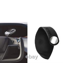 APpapa For 2021.07-2022 Tesla Model S X Yoke Steering Wheel Booster Weight Ring