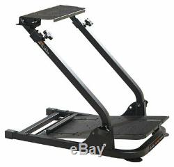 Adjustable Seat Racing Stand With Pre-drilled Hole For Steering Wheel & Pedal Set