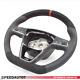 Alcantara Leather Steering Wheel Multifunction Seat Leon 5f Ibiza 6p Toledo Aj